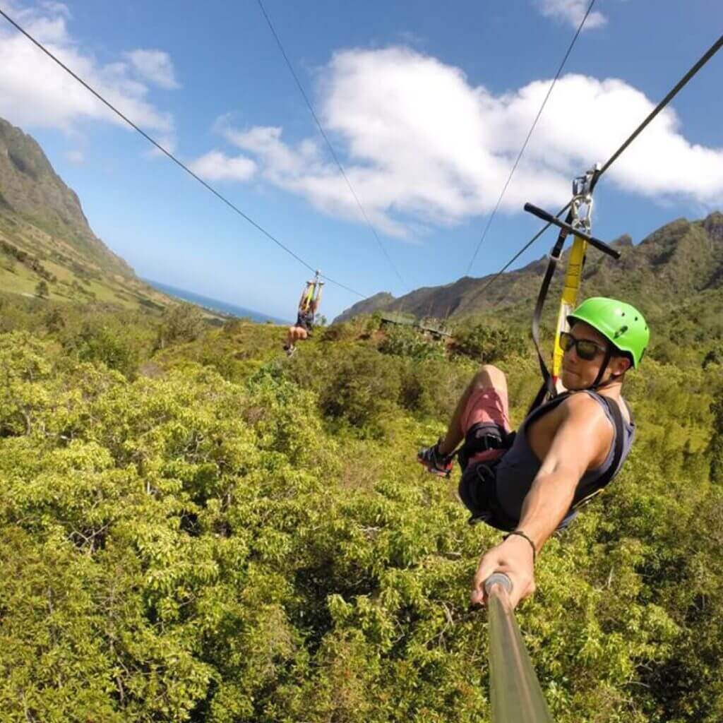 Travel Guide to Hawaii - Jurassic Valley Zipline