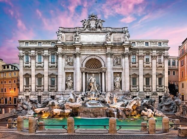 Most Famous Fountains in Rome - Trevi Fountain (Fontana di Trevi)