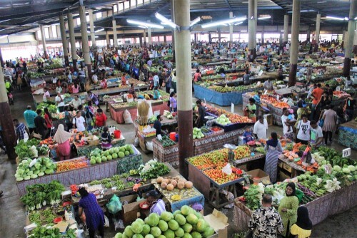 image showing the local Market at Lautoka