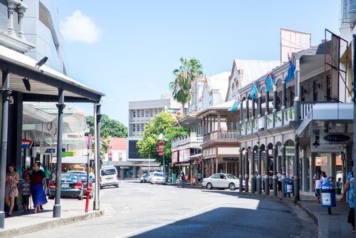 Image showing Suva, the capital of Fiji