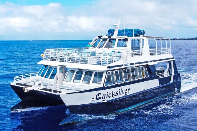 Hawaiian Glass Bottom Boat Tours - Lanai Snorkeling & Dolphin Encounter Aboard Quicksilver (MAUI / Lahaina Harbor)