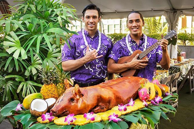 The Luaus in Oahu Hawaii - Luau Buffet with optional Rock-A-Hula Show Ticket