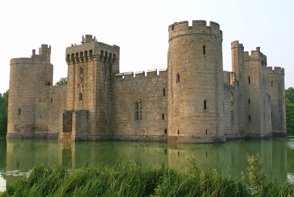 Bodiam Castle, East Sussex, England