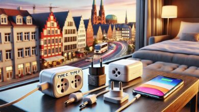 Travel Smarter Power Adapter for Germany & Austrian Vacations