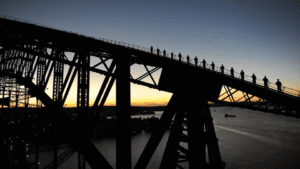  Sydney Harbour Bridge Climb Summit Twilight