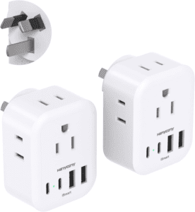 HANYCONY US to Australia Plug Adapter